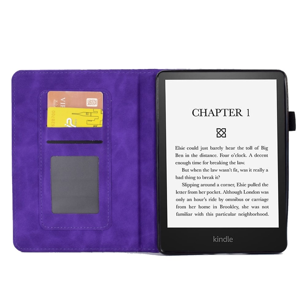 Amazon Kindle Paperwhite Signature Edition (2023) Case Cardslot liila