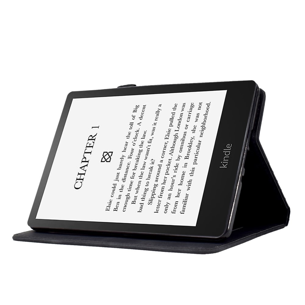 Amazon Kindle Paperwhite 1/2/3/4  Case Cardslot Musta
