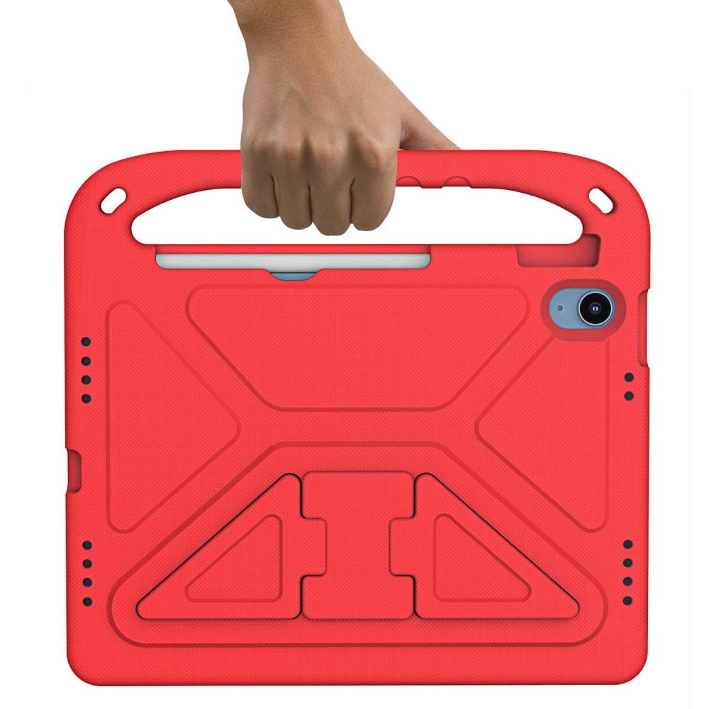Kuori EVA kahvalla Apple iPad 10.9 10th Gen (2022) Punainen