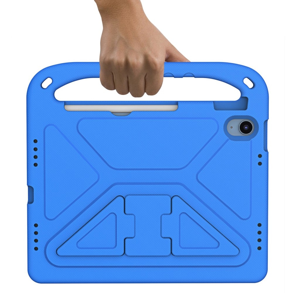 Kuori EVA kahvalla iPad 10.9 10th Gen (2022) sininen