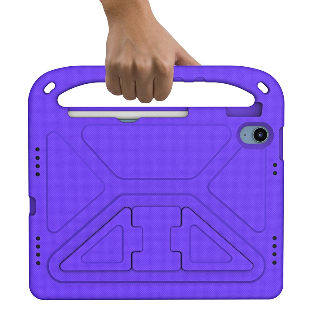 Kuori EVA kahvalla Apple iPad 10.9 10th Gen (2022) Liila
