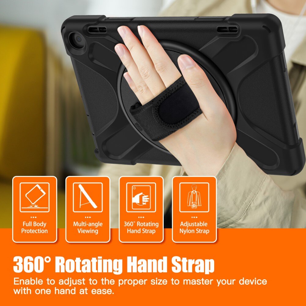 Iskunkestävä Hybridikuori Amazon Fire HD 8 musta