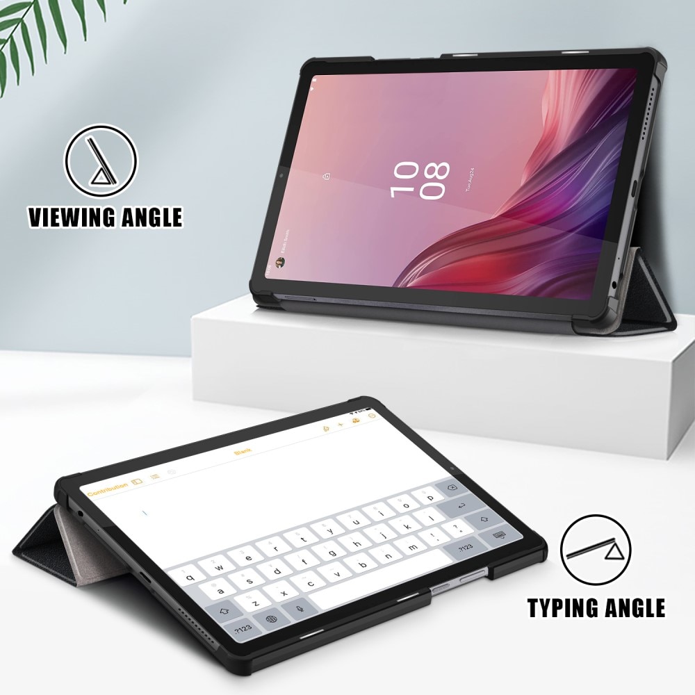 Lenovo Tab M9 Kotelo Tri-fold musta