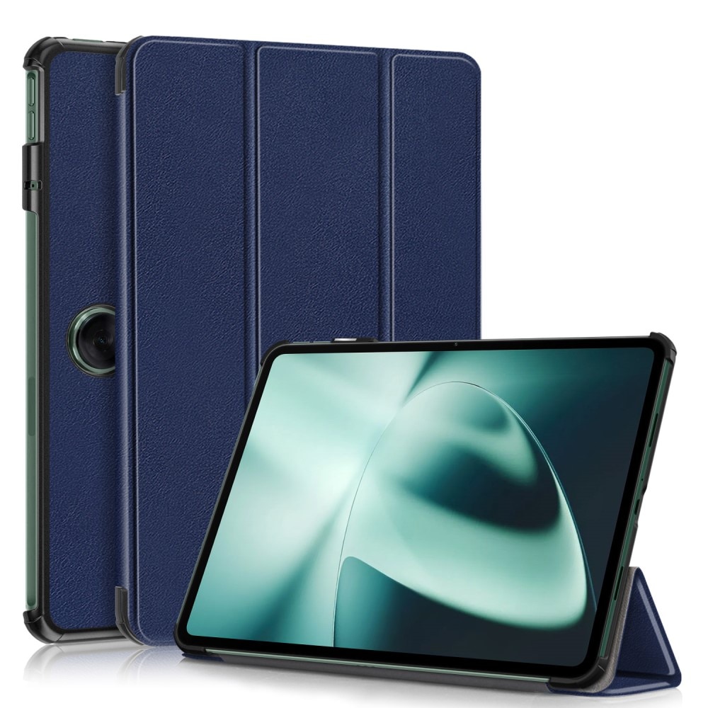 OnePlus Pad Kotelo Tri-fold sininen