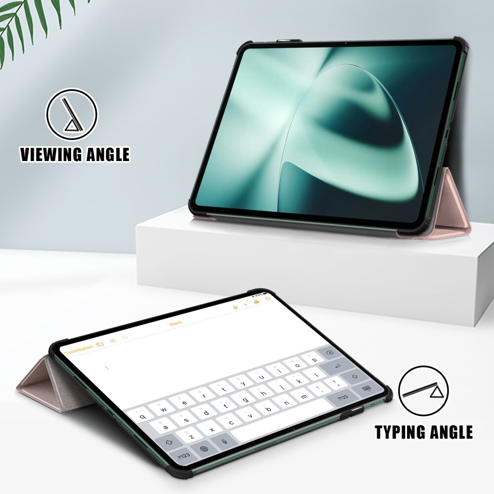 Kotelo Tri-fold  OnePlus Pad Ruusukulta