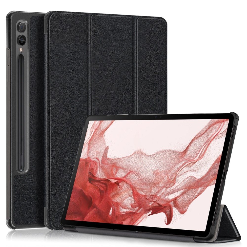 Samsung Galaxy Tab S9 Plus Kotelo Tri-fold musta
