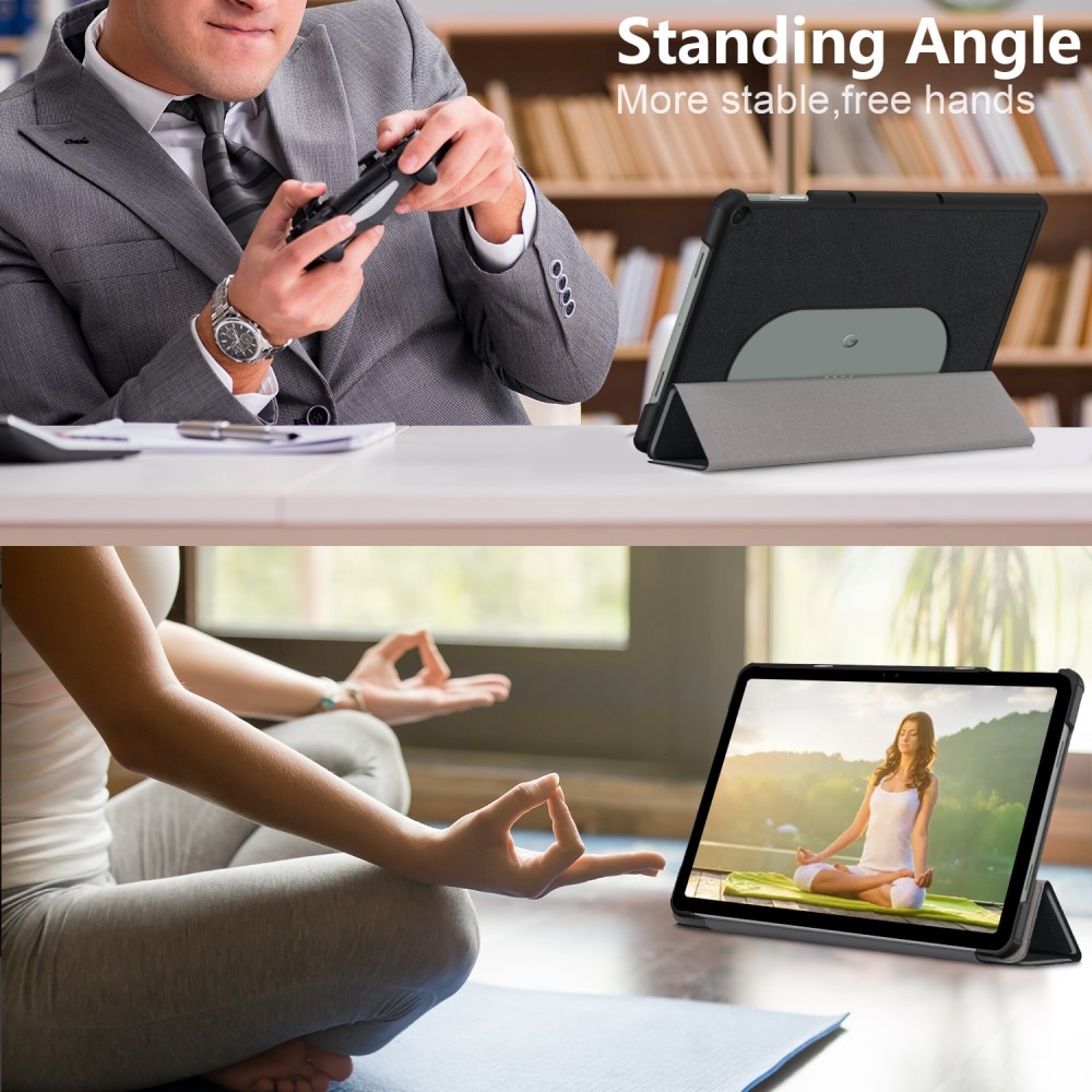 Google Pixel Tablet Kotelo Tri-fold musta