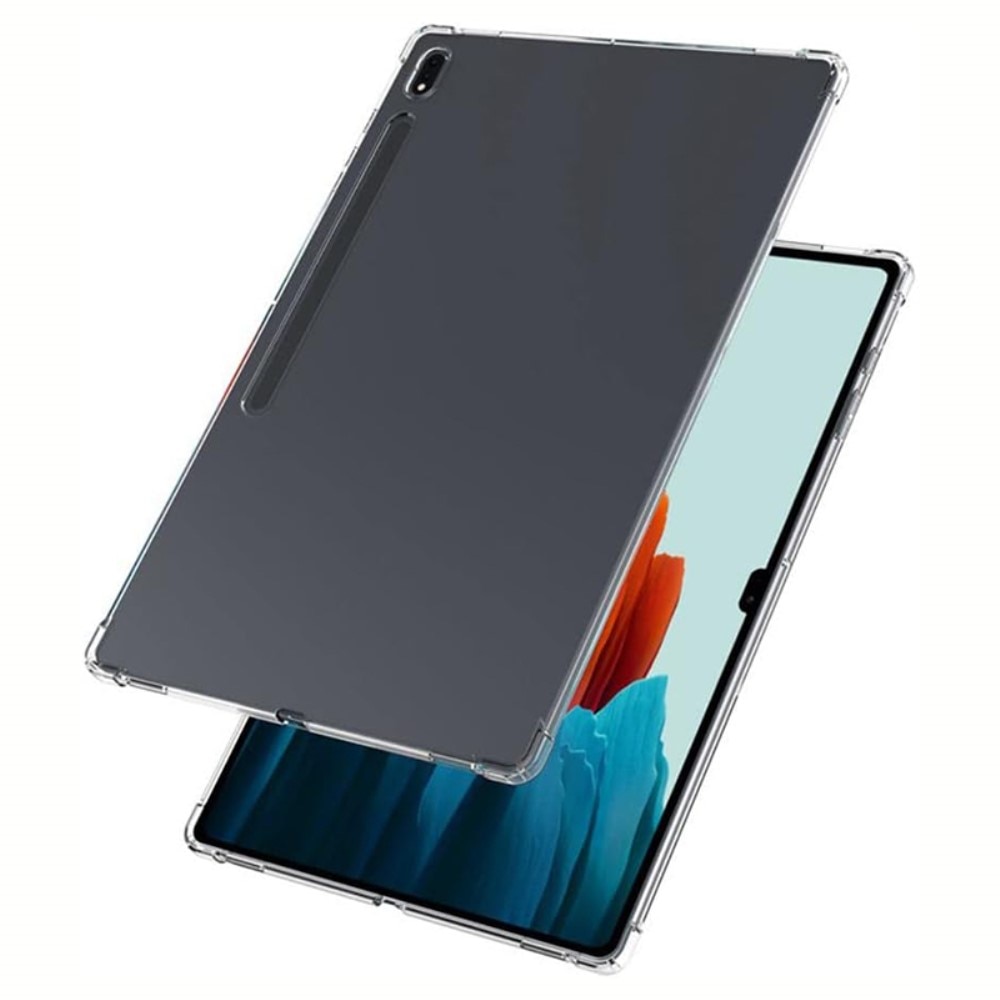 Samsung Galaxy Tab S7 Plus Iskunkestävä Kuori TPU kirkas