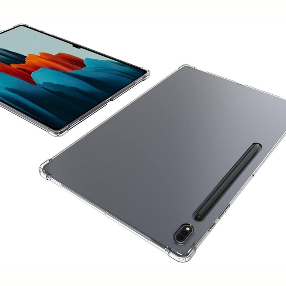 Samsung Galaxy Tab S7 FE Iskunkestävä Kuori TPU kirkas