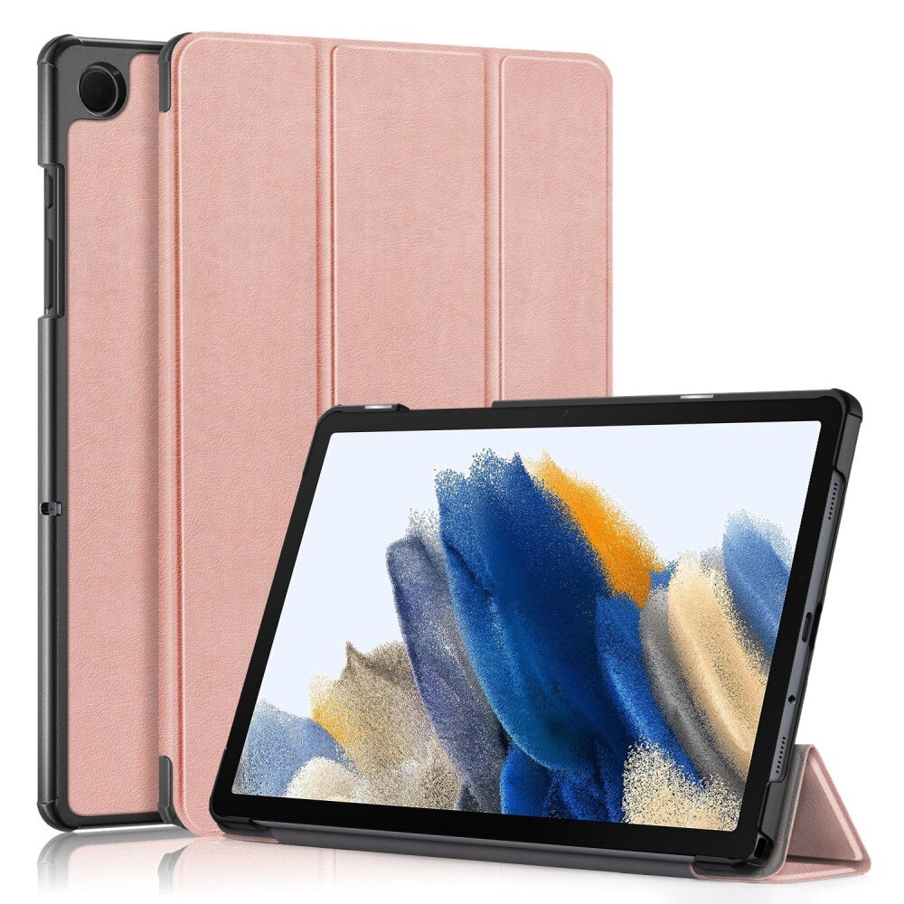 Samsung Galaxy Tab A9 Plus Kotelo Tri-fold ruusukulta