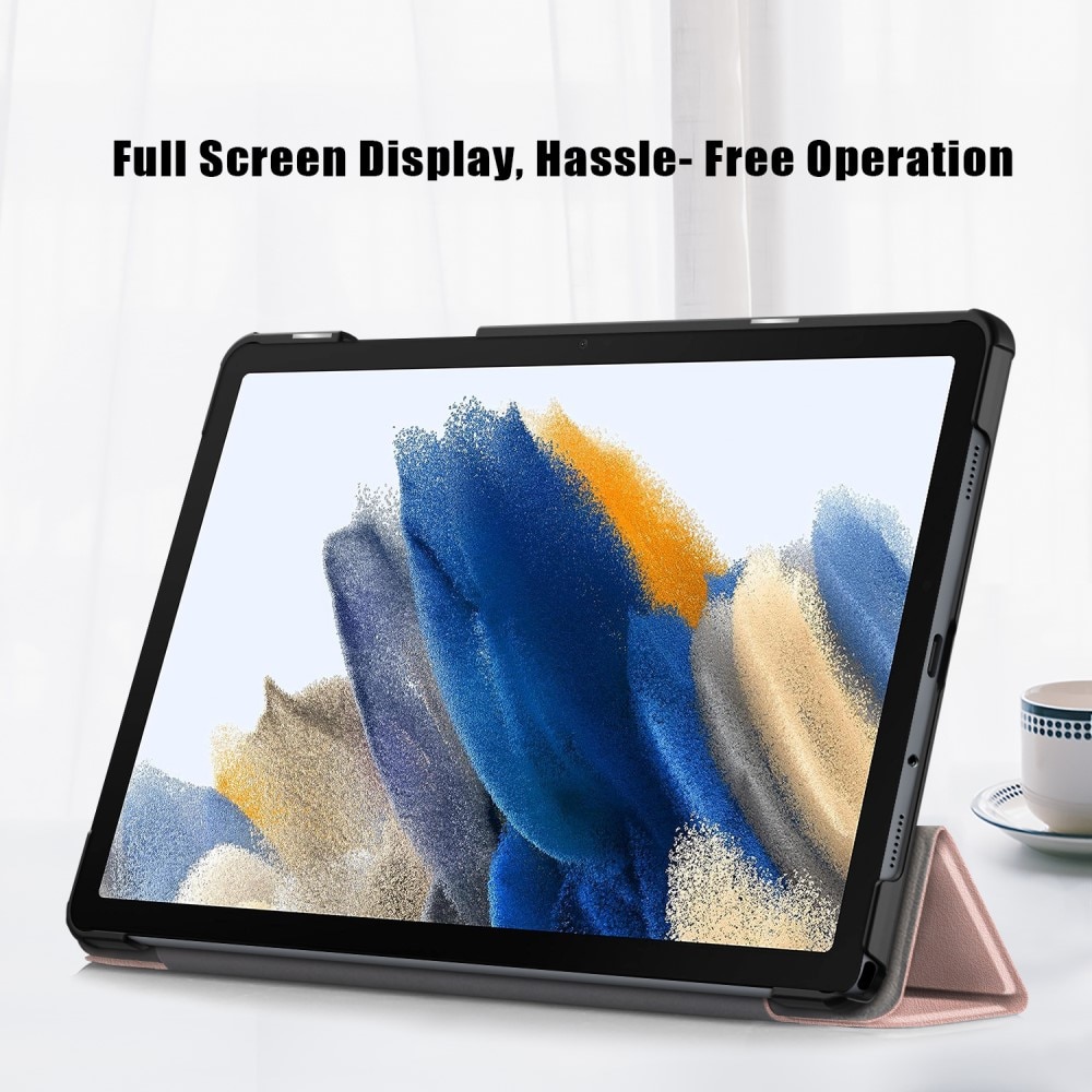 Samsung Galaxy Tab A9 Plus Kotelo Tri-fold ruusukulta