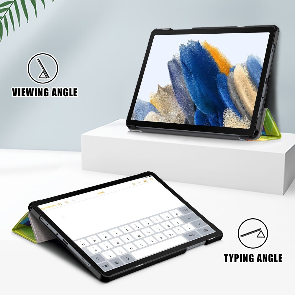Kotelo Tri-fold Samsung Galaxy Tab A9 Plus Monivärinen/kuvioitu