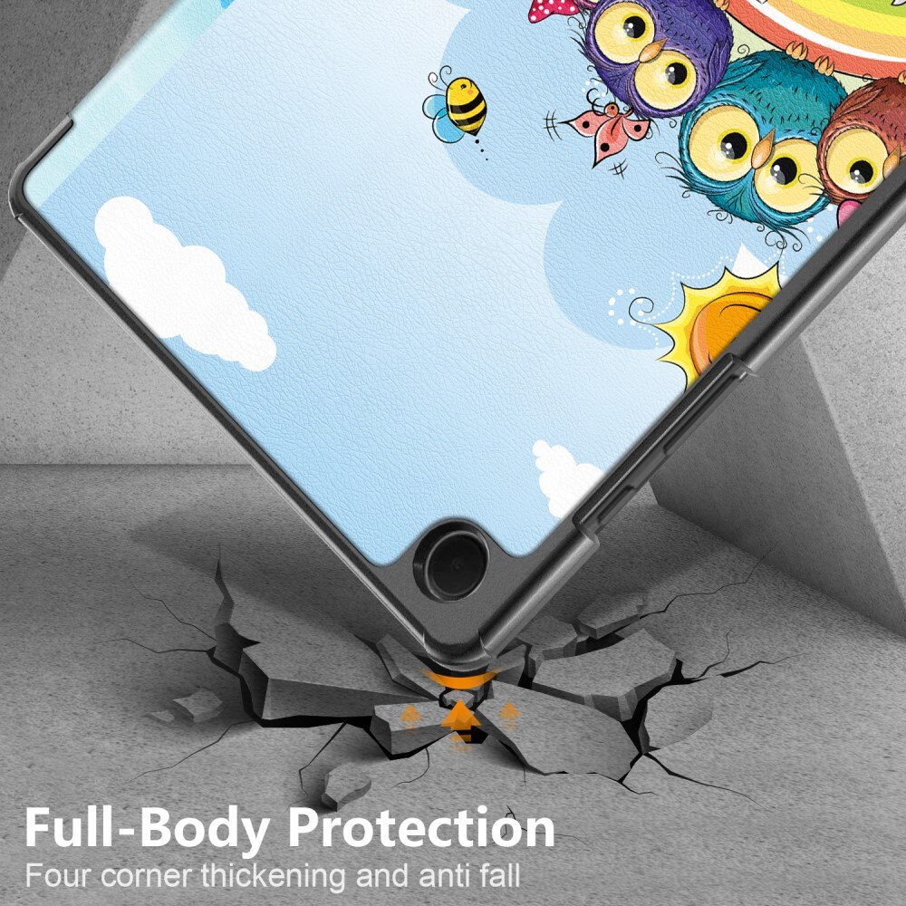 Kotelo Tri-fold Samsung Galaxy Tab A9 Plus Monivärinen/kuvioitu