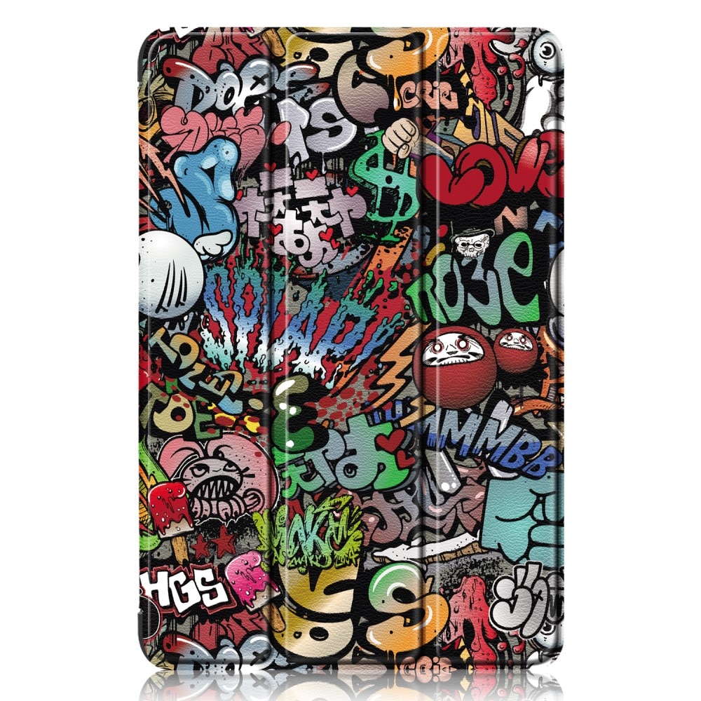 Samsung Galaxy Tab A9 Plus Kotelo Tri-fold - Graffiti
