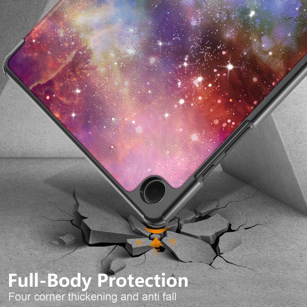 Samsung Galaxy Tab A9 Plus Kotelo Tri-fold ulkoavaruus