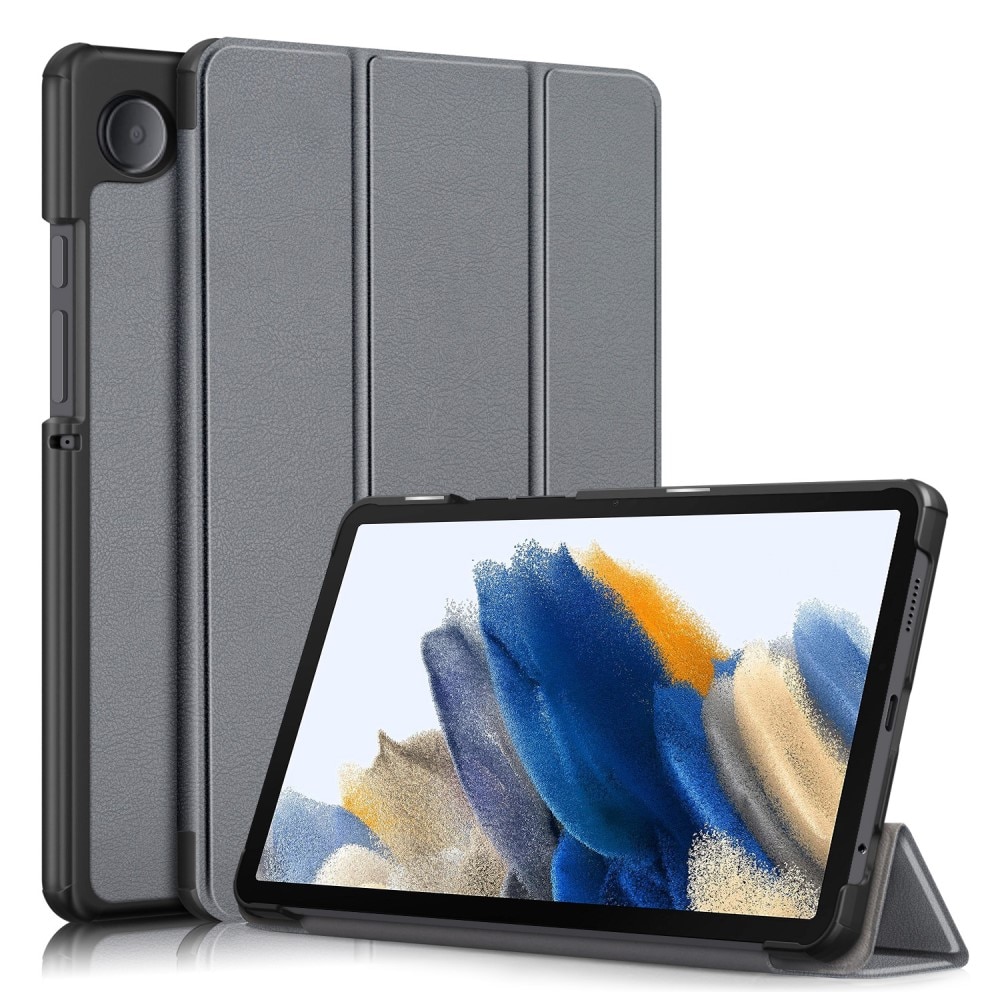 Samsung Galaxy Tab A9 Kotelo Tri-fold harmaa
