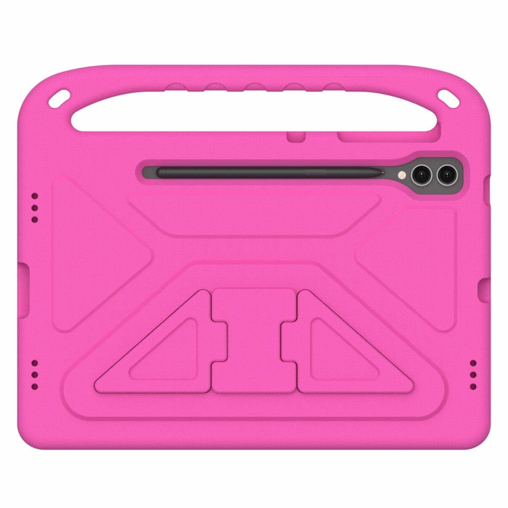 Kuori EVA kahvalla Samsung Galaxy Tab S9 Plus vaaleanpunainen