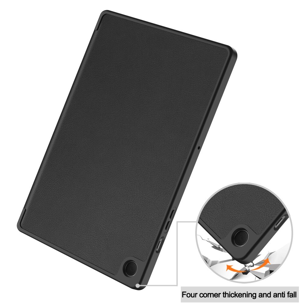 Samsung Galaxy Tab A9 Plus Kotelo Tri-fold Kynäpidikkeellä Musta