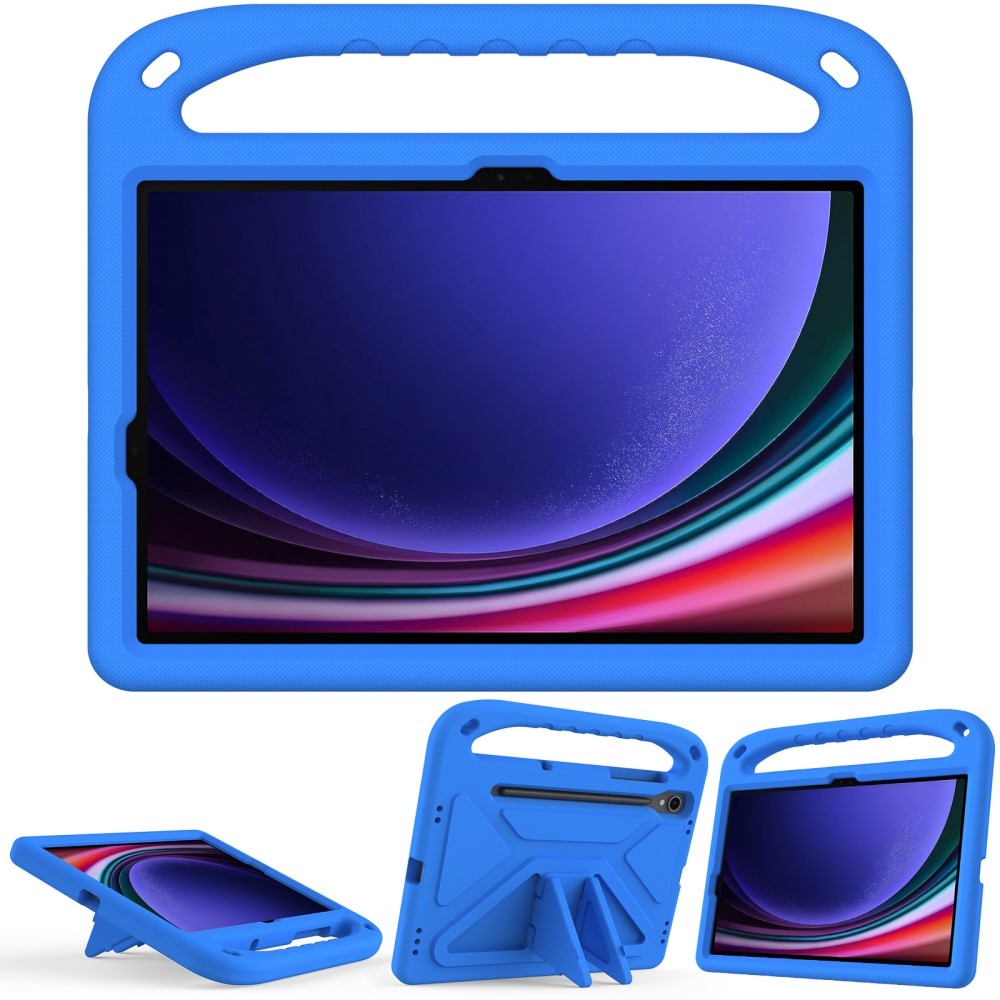 Kuori EVA kahvalla Samsung Galaxy Tab S9 FE sininen