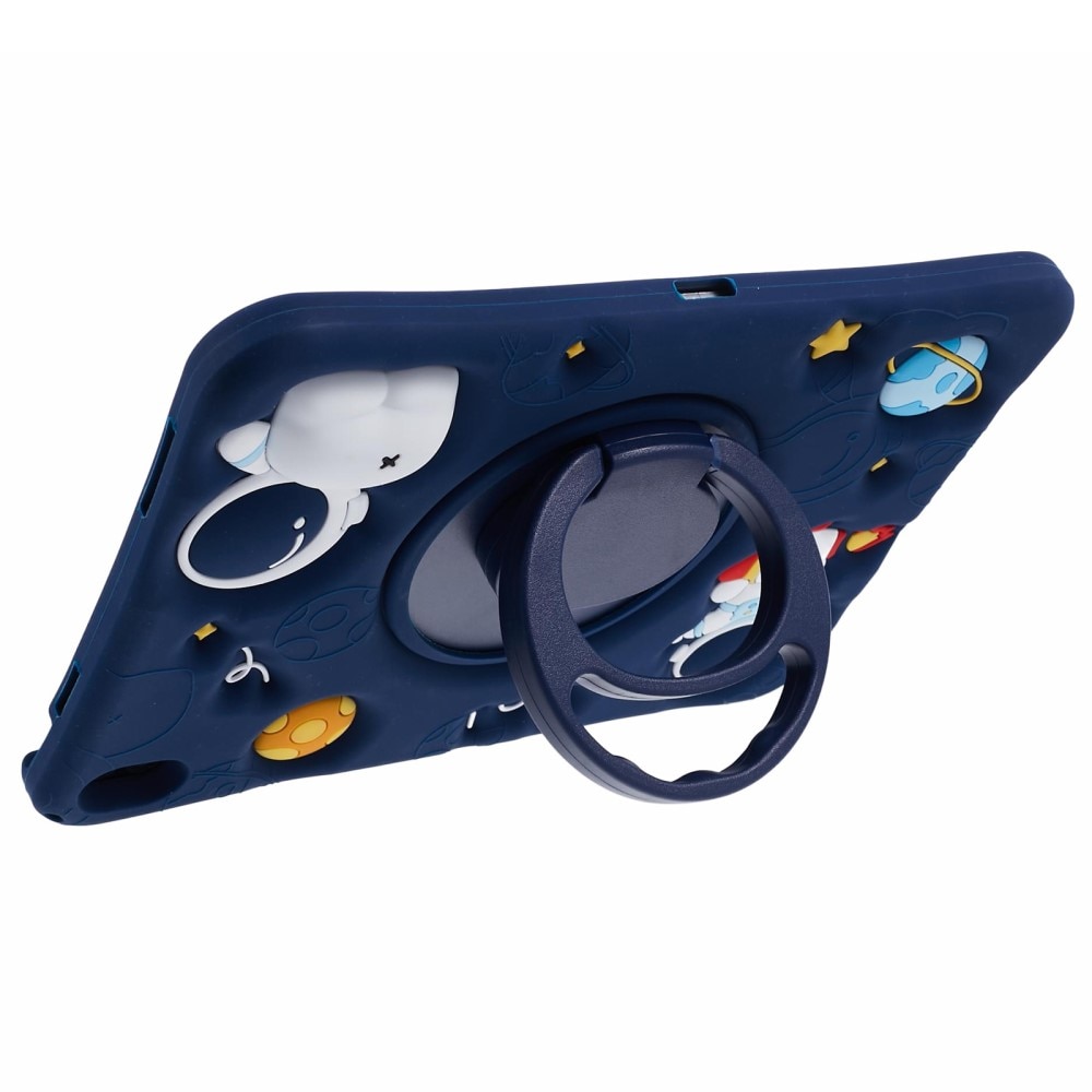 Kuori Astronautti telineellä ja kantohihnalla iPad 10.9 10th Gen (2022) sininen