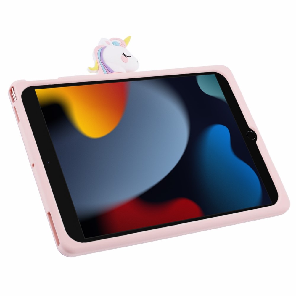 Kuori yksisarvinen teline iPad 10.2 7th Gen (2019) vaaleanpunainen