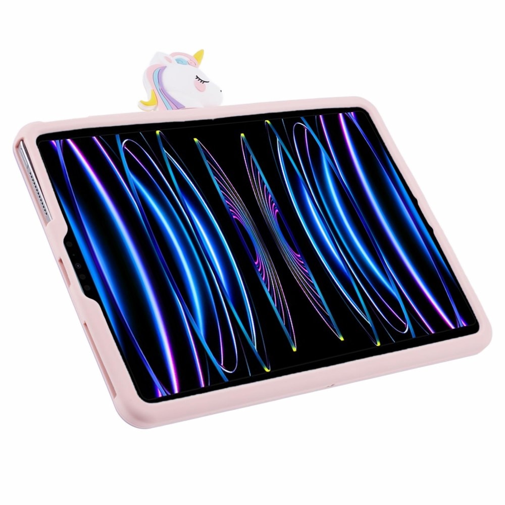 Kuori yksisarvinen teline iPad Pro 11 2nd Gen (2020) vaaleanpunainen