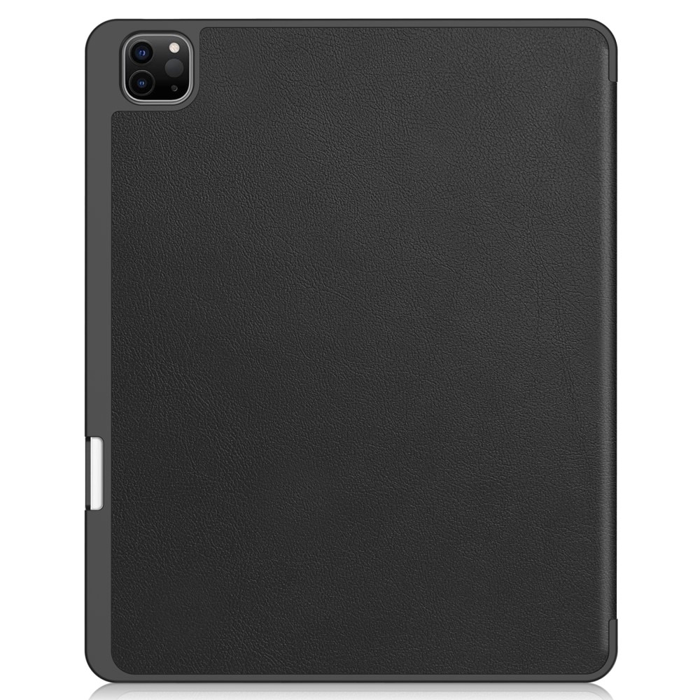 iPad Air 13 (2024) Kotelo Tri-fold Kynäpidikkeellä musta