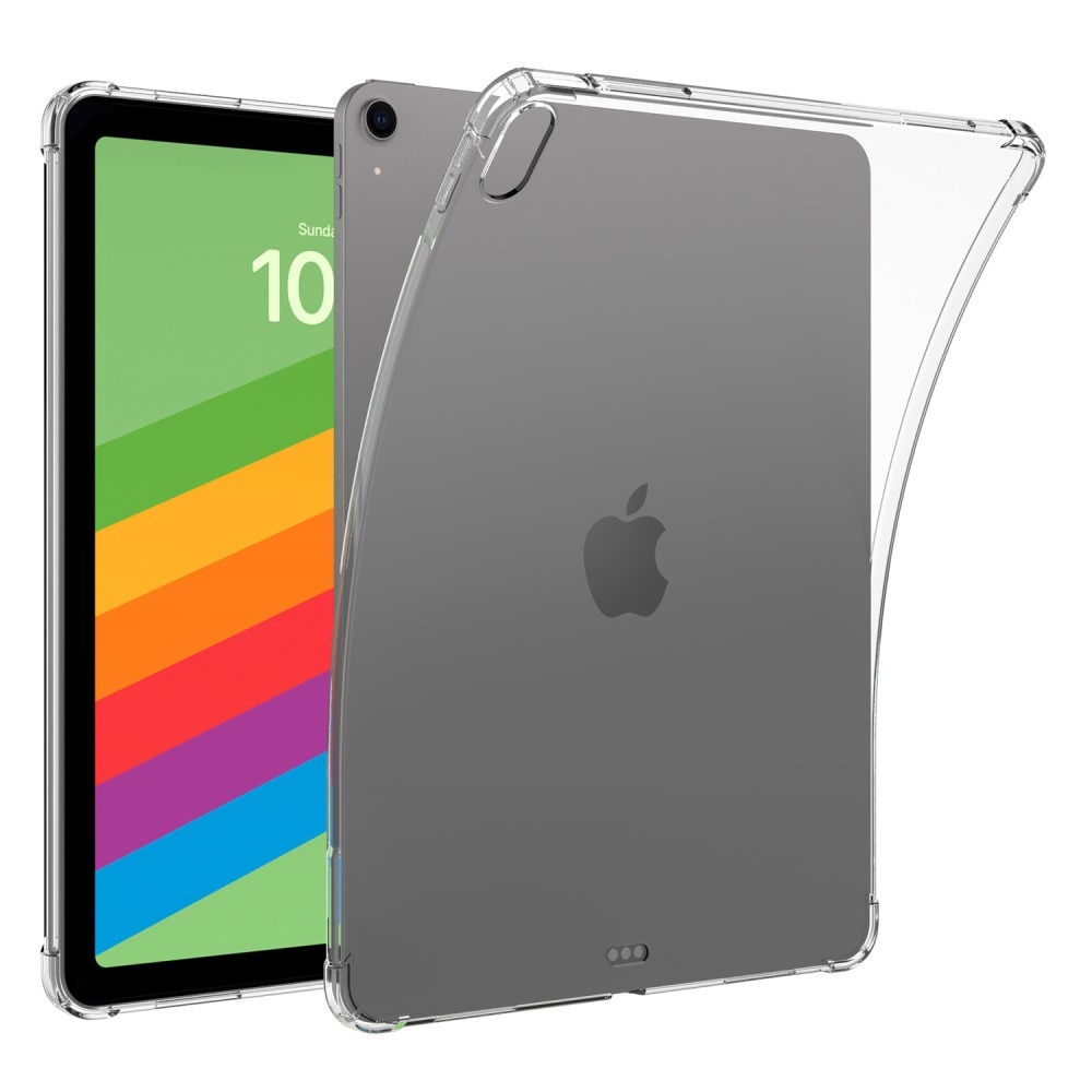 iPad Air 13 (2024) Iskunkestävä Kuori TPU kirkas