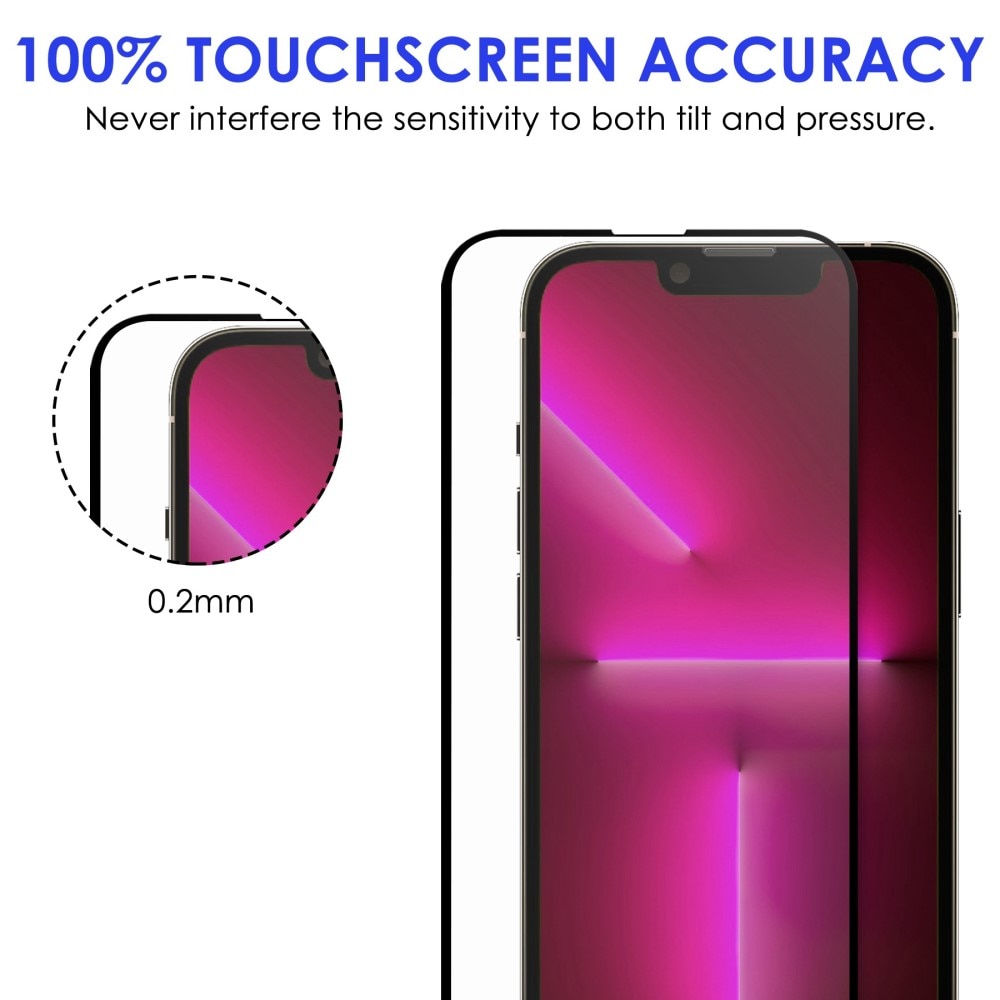 Koko Näytön Panssarilasi iPhone 14 Pro musta