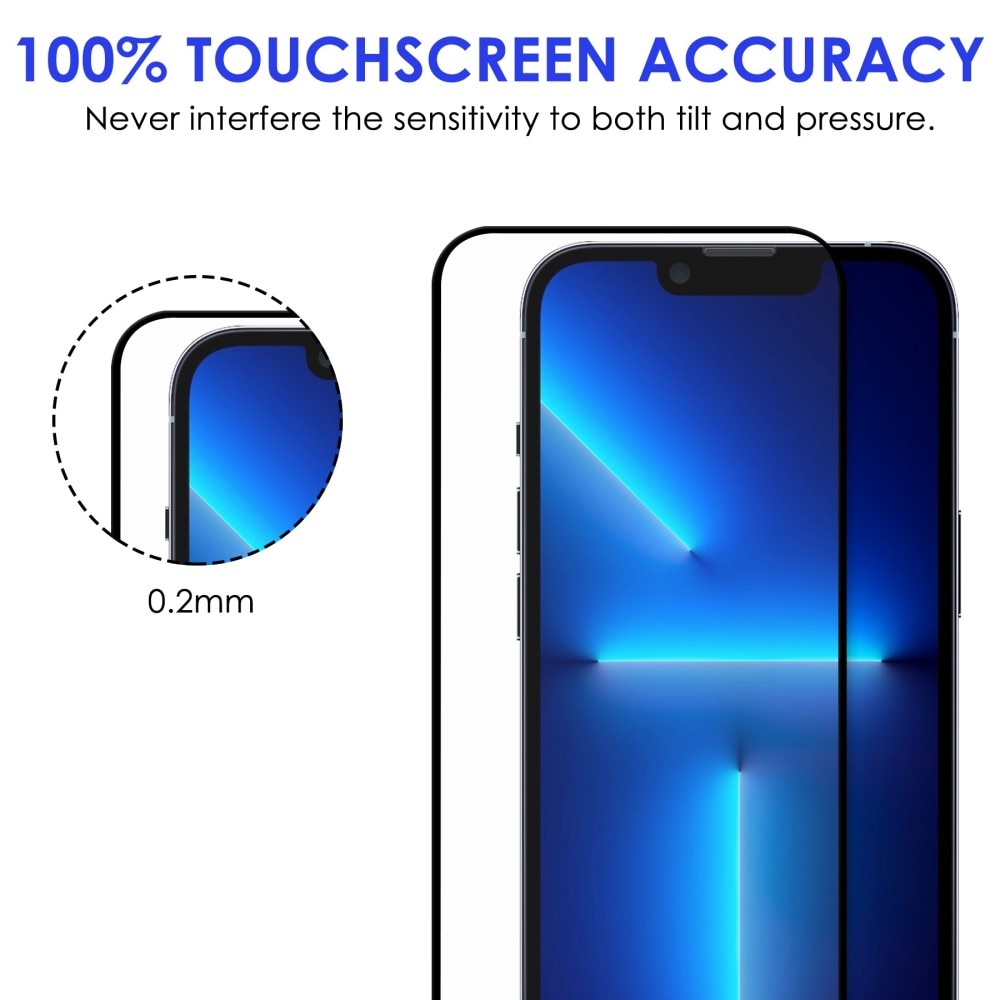 Koko Näytön Panssarilasi iPhone 14 Plus musta