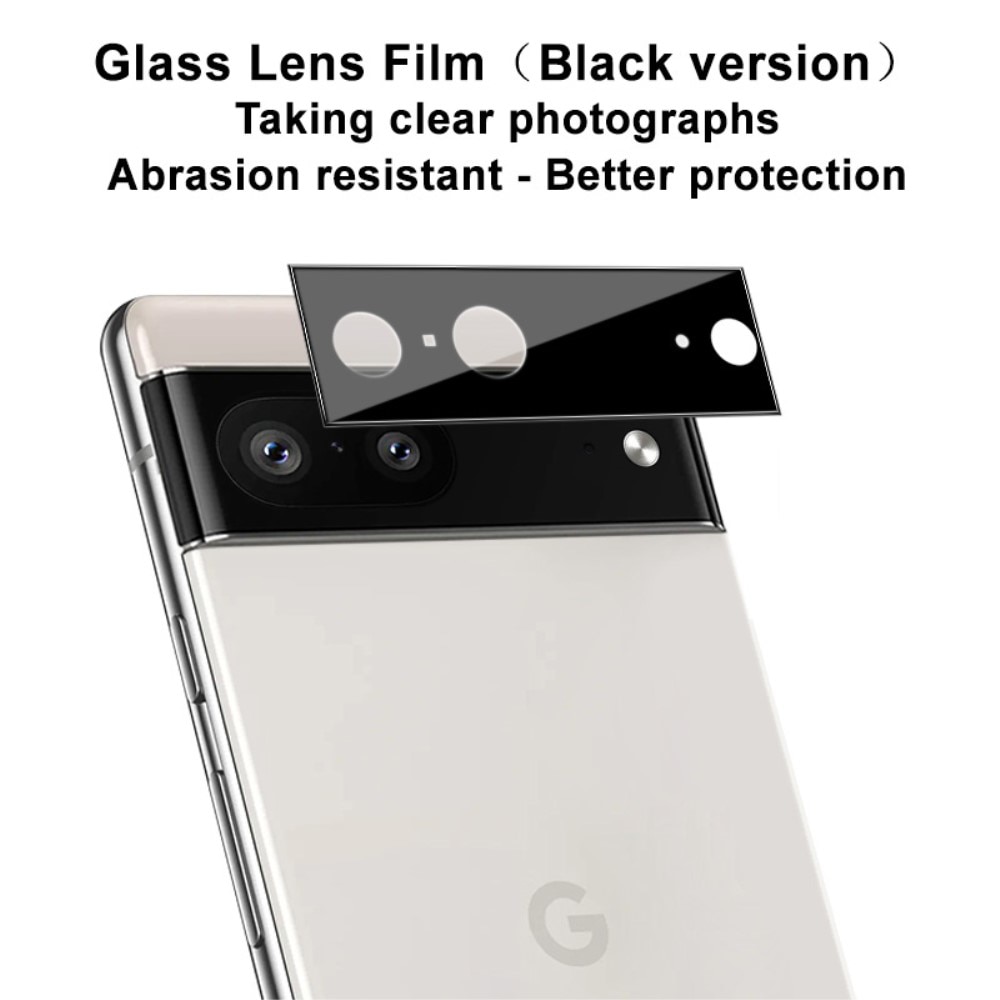 Panssarilasi Kameran Linssinsuoja Google Pixel 7 musta