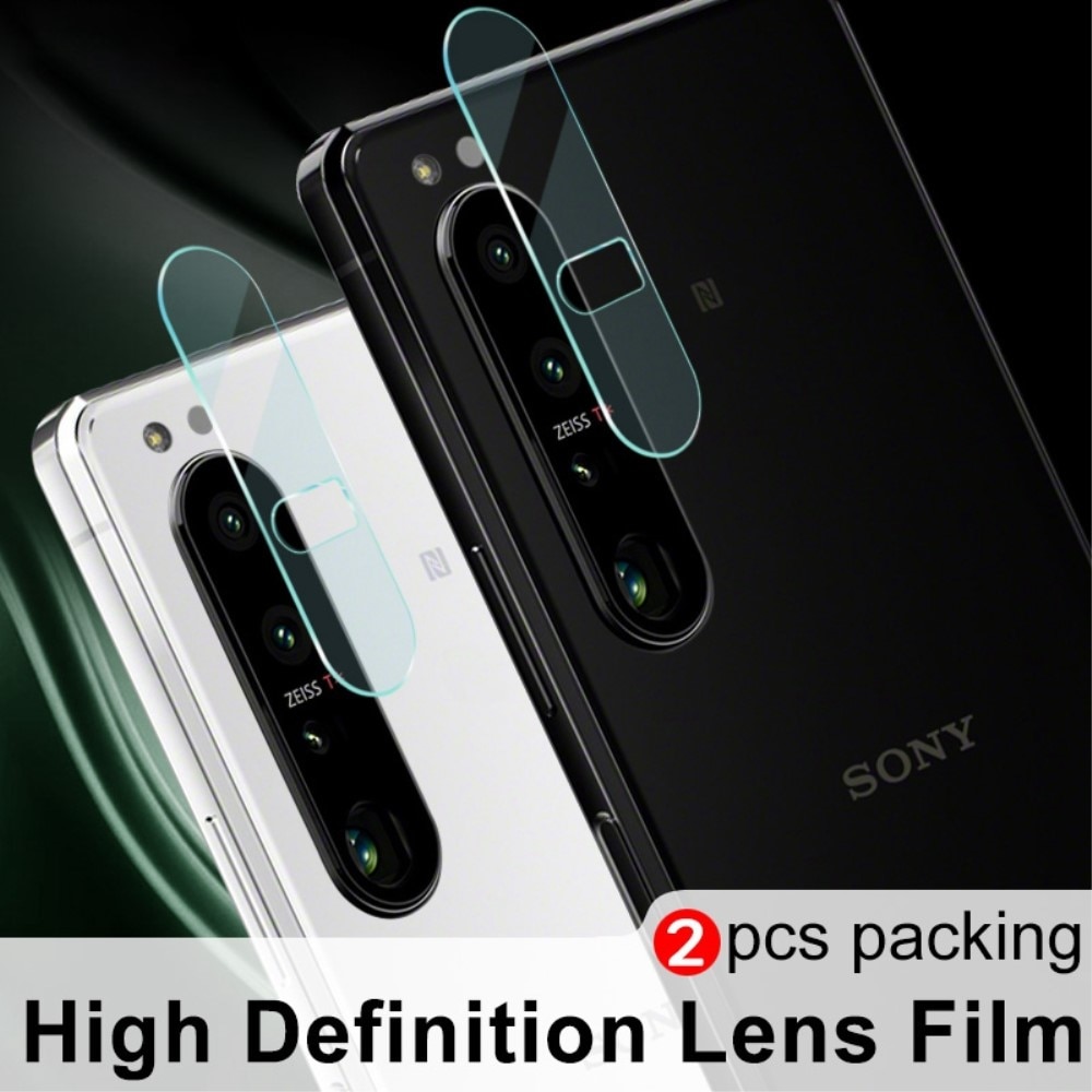 2-pack Panssarilasi Kameran Linssinsuoja Sony Xperia 1 IV