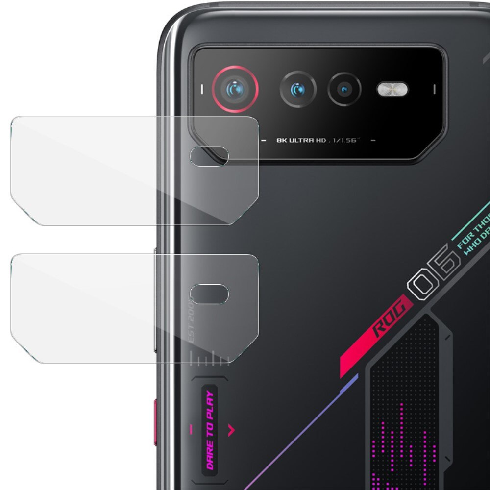 2-pack Panssarilasi Kameran Linssinsuoja Asus ROG Phone 6/6 Pro