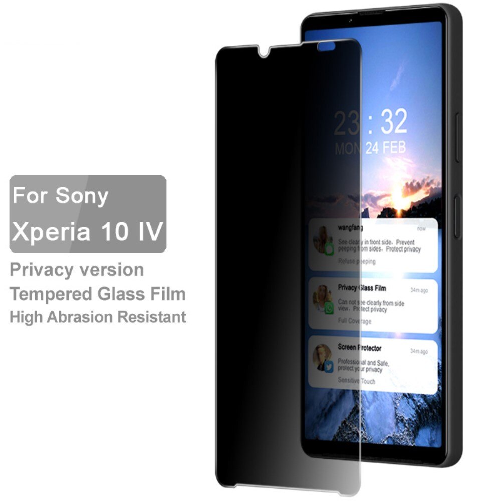 Koko Näytön Näytönsuoja Privacy Sony Xperia 10 IV