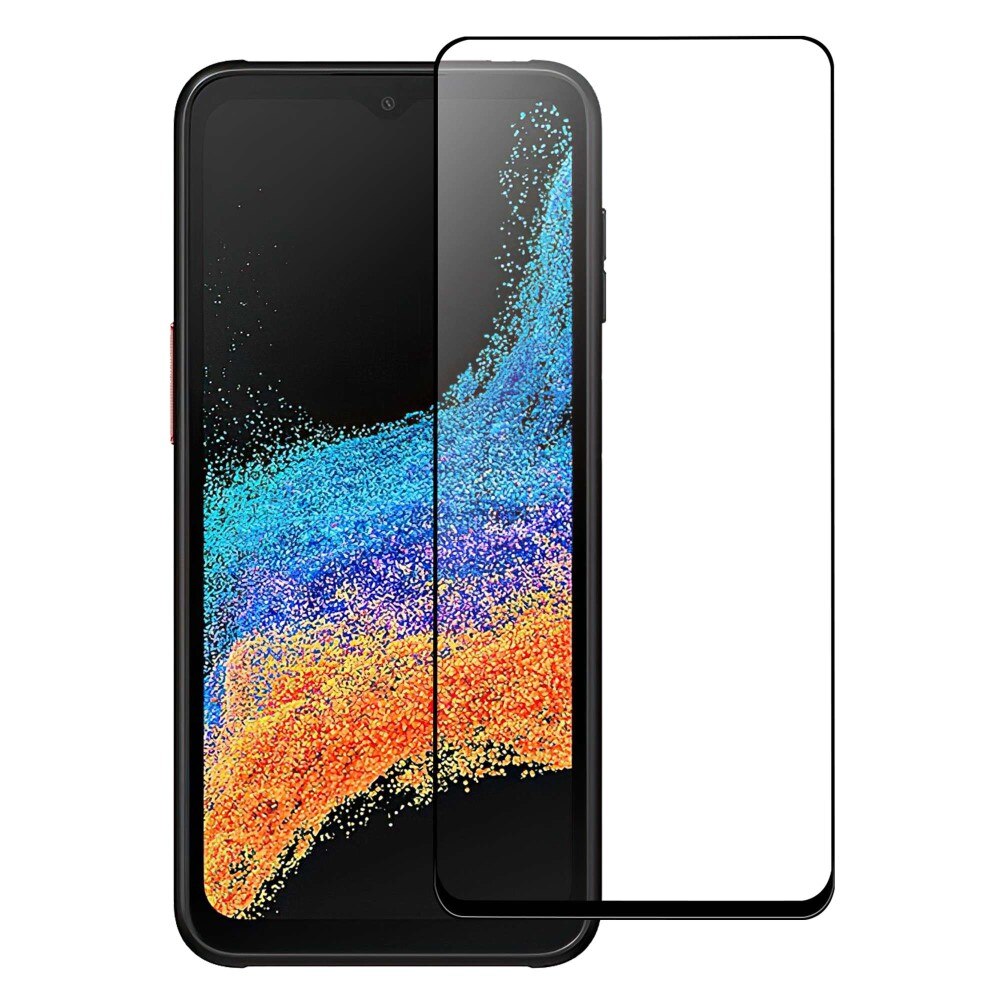 Koko Näytön Panssarilasi Samsung Galaxy Xcover 6 Pro musta