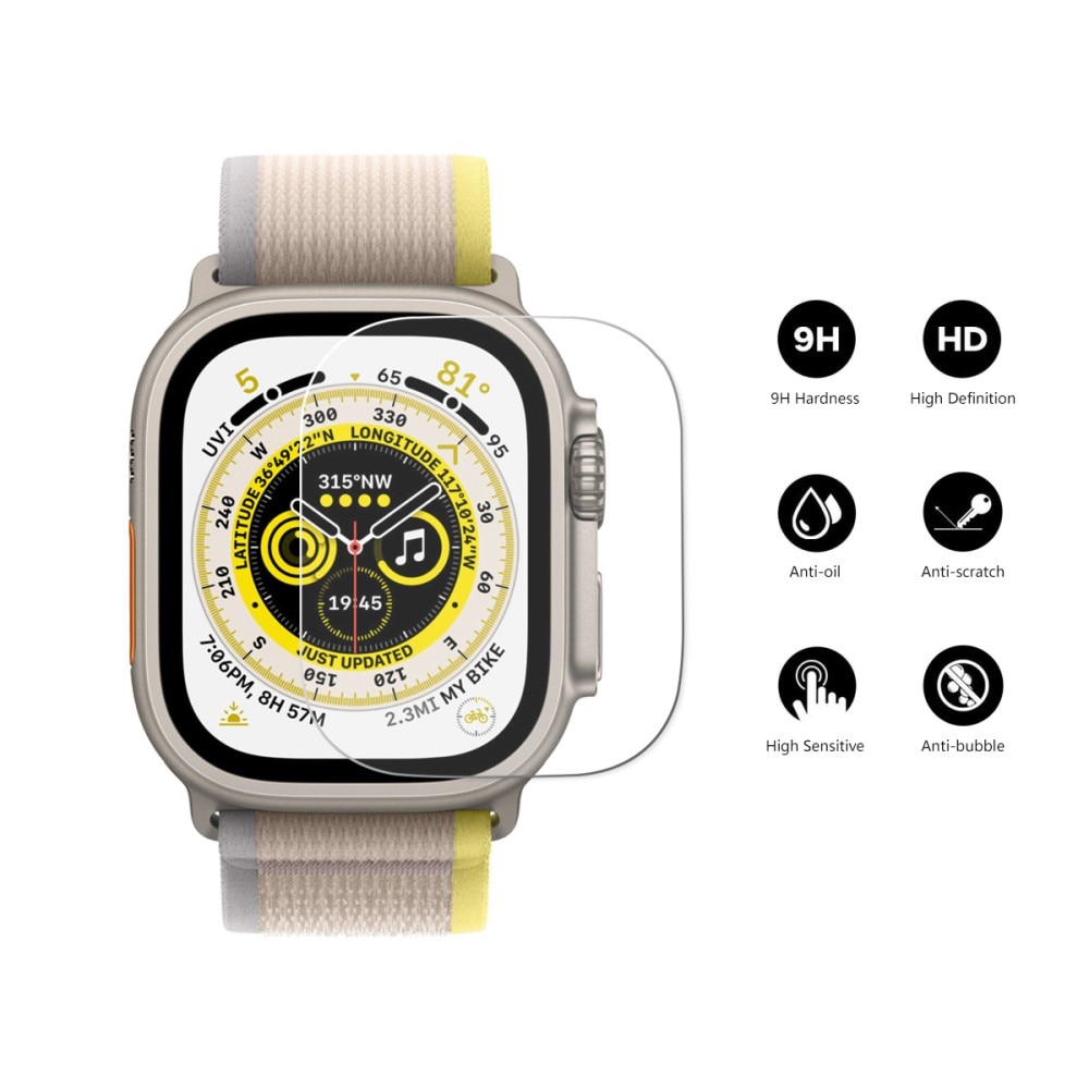 0.2mm Näytön Panssarilasi Apple Watch Ultra 49mm