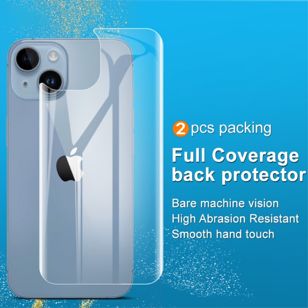2-Pack Hydrogel Back Film iPhone 14