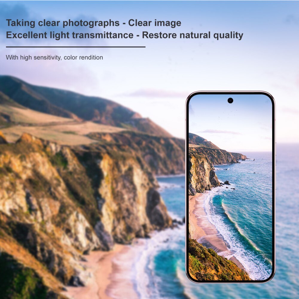 Panssarilasi Takakameroille Google Pixel 10 Pro XL kirkas
