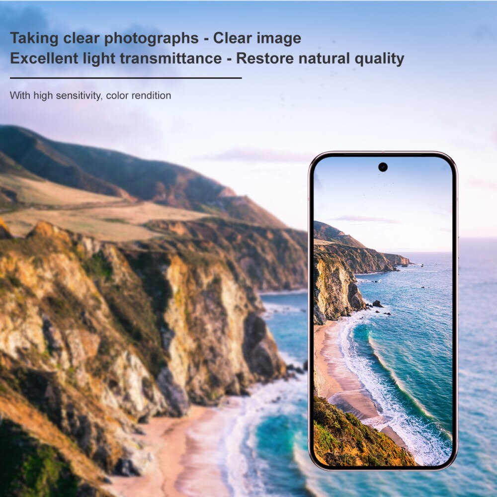 Panssarilasi Kameran Linssinsuoja Google Pixel 10 Pro XL Musta