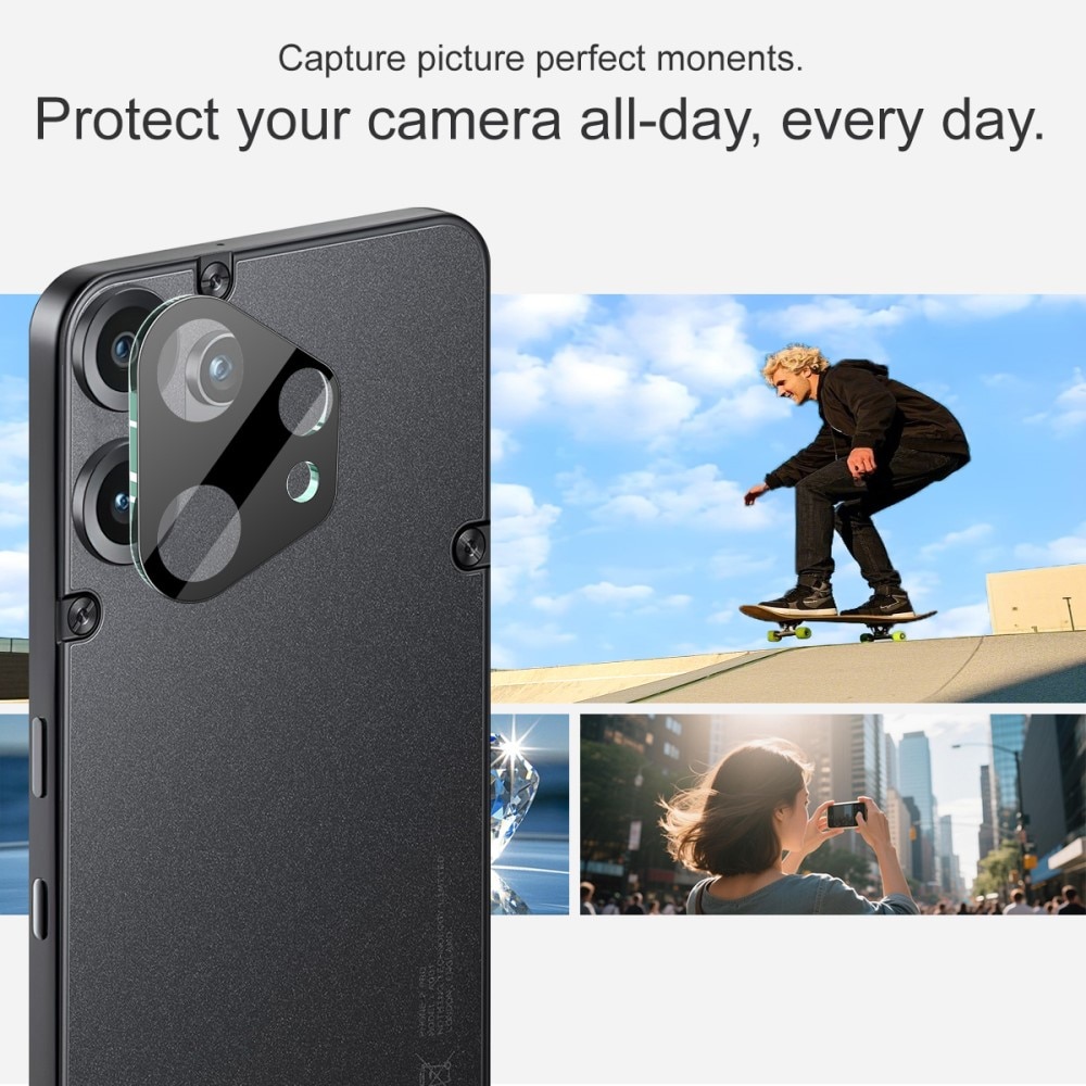 Panssarilasi Kameran Linssinsuoja Nothing CMF Phone 2 Pro Musta