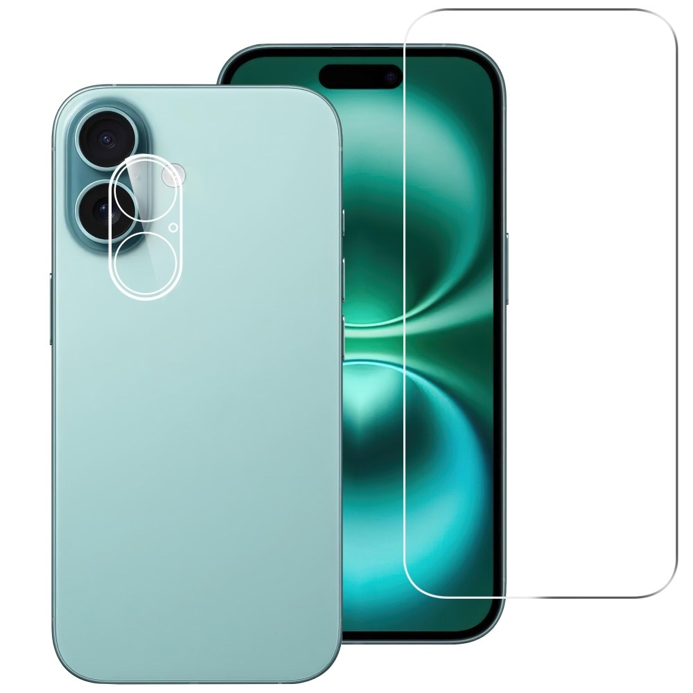 Panssarilasi Näytön & Kameran Linssinsuoja iPhone 17