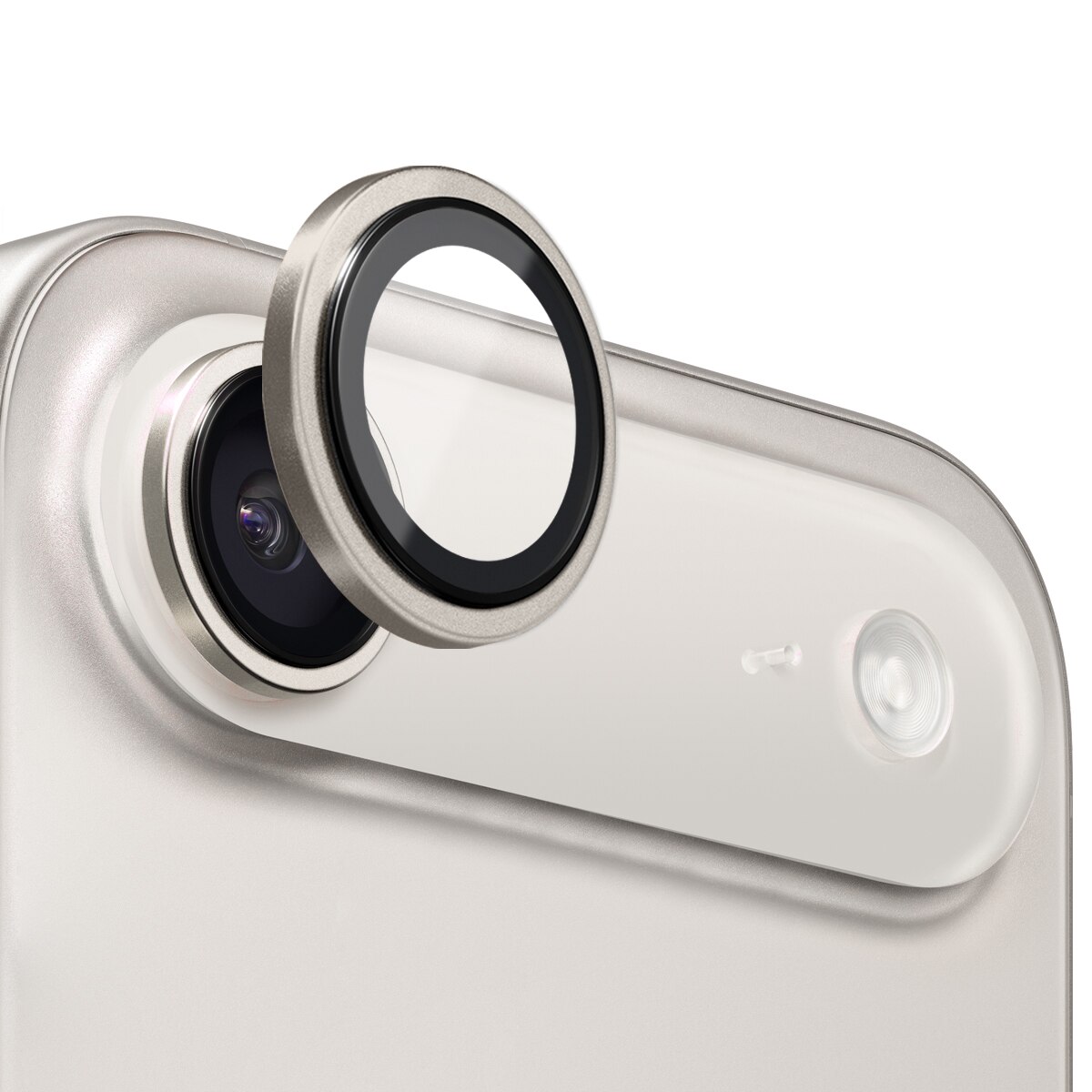 Panssarilasi Kameran Linssinsuojus alumiiniseos iPhone 17 Air Harmaa