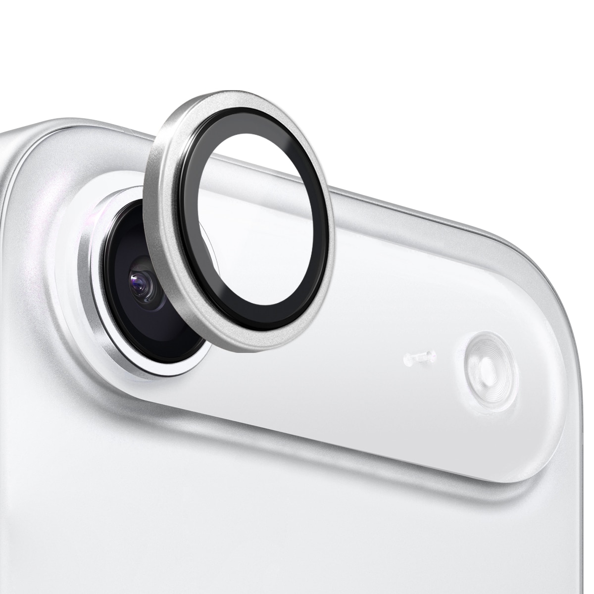 Panssarilasi Kameran Linssinsuojus alumiiniseos iPhone 17 Air Hopea