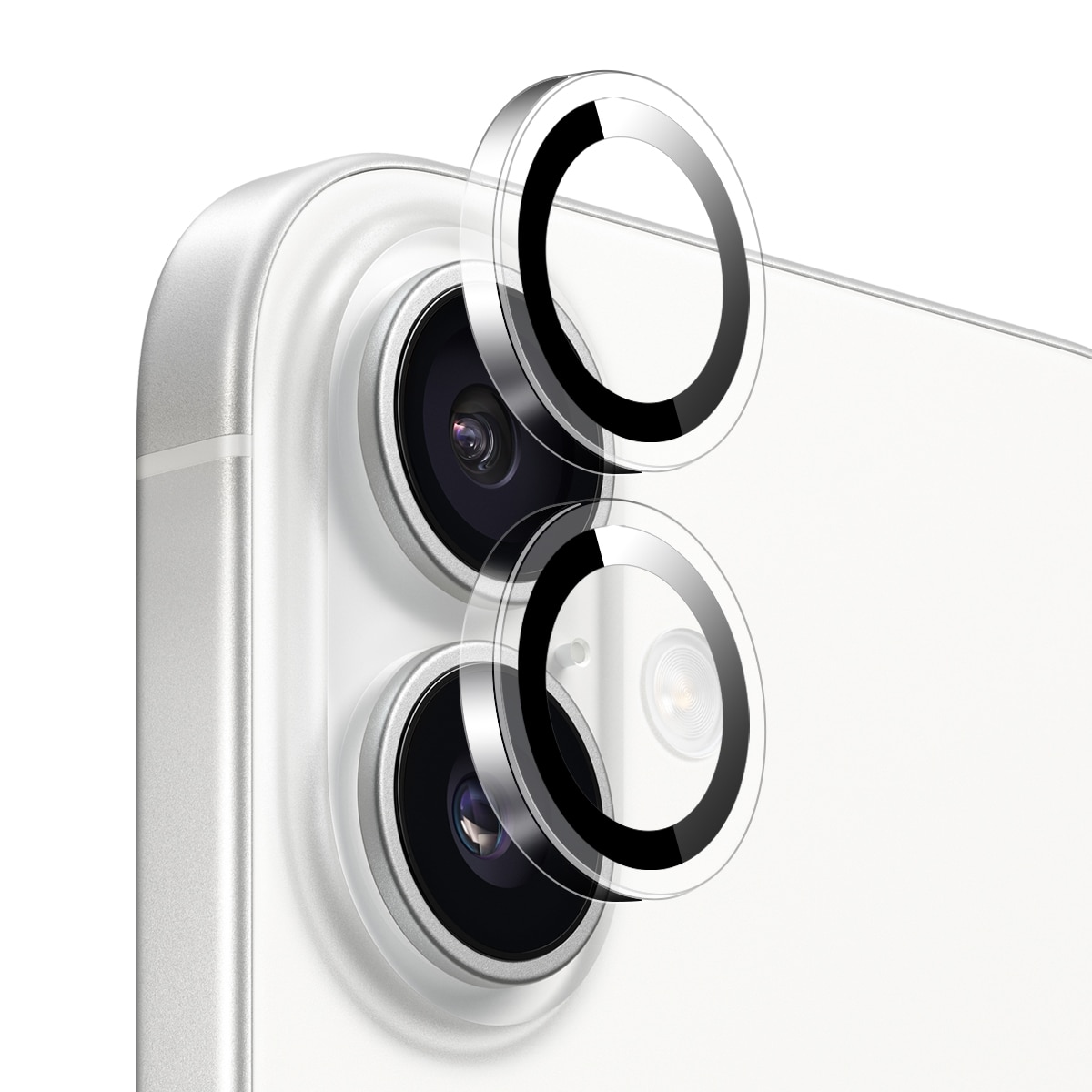 Panssarilasi Kameran Linssinsuojus iPhone 17 Musta