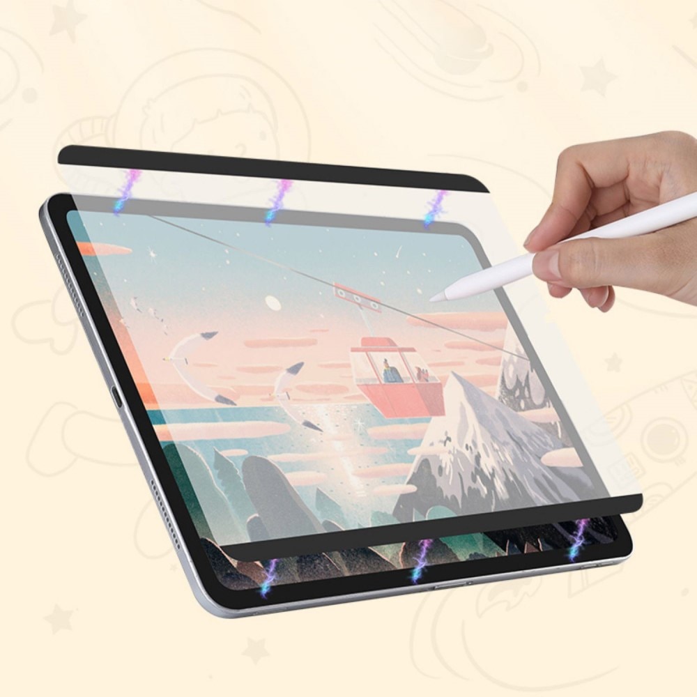 Magneettinen Näytönsuoja Paperimaisella Pinnalla iPad 10.2 7th Gen (2019)