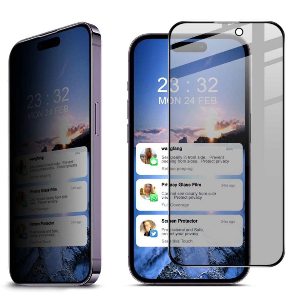 Koko Näytön Näytönsuoja Privacy iPhone 14 Pro Max