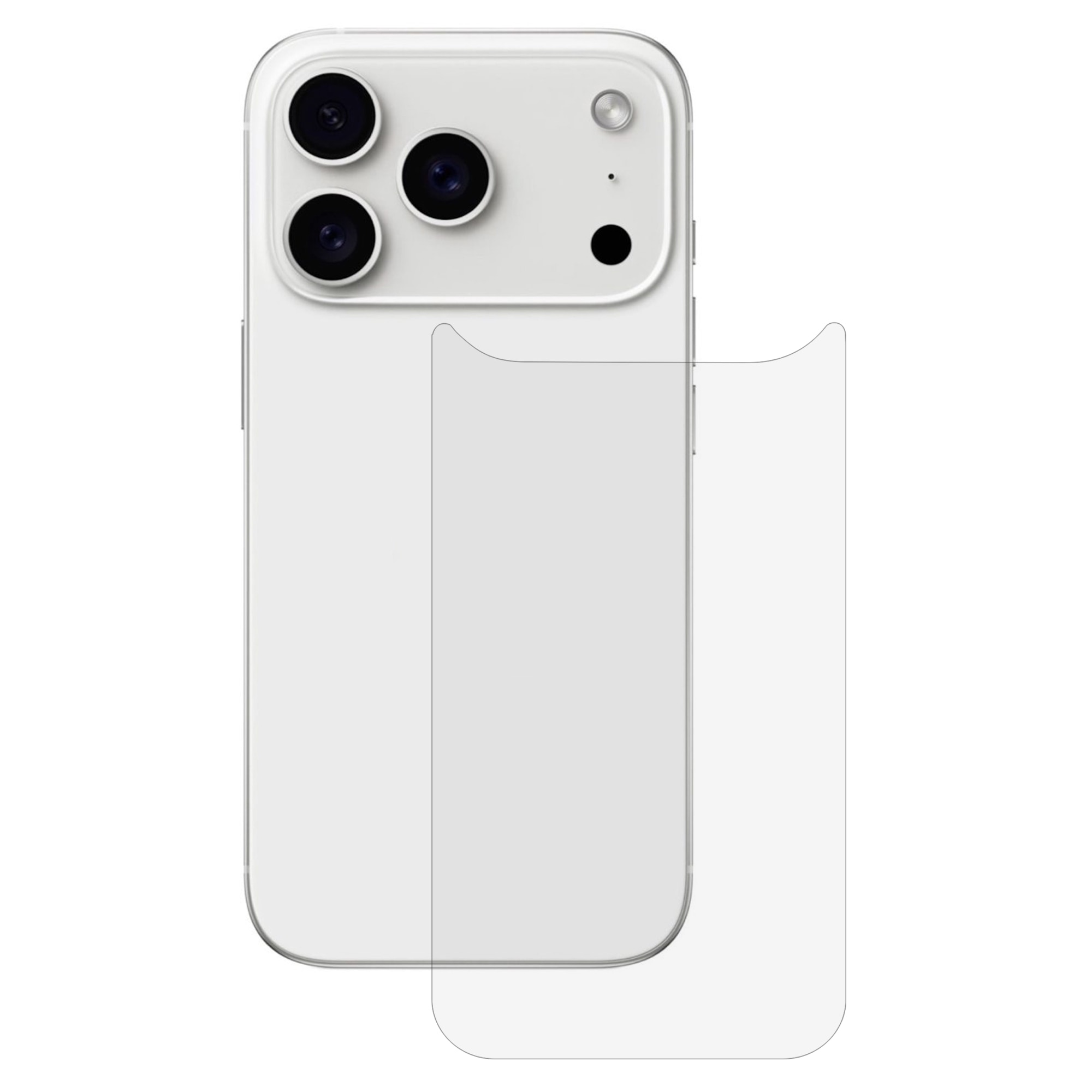 iPhone 17 Pro Suojakalvo takaosa Läpinäkyvä