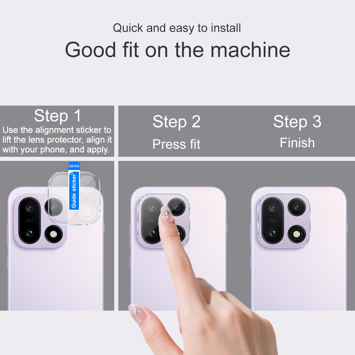 Panssarilasi Kameran Linssinsuoja  OnePlus 15 Kirkas