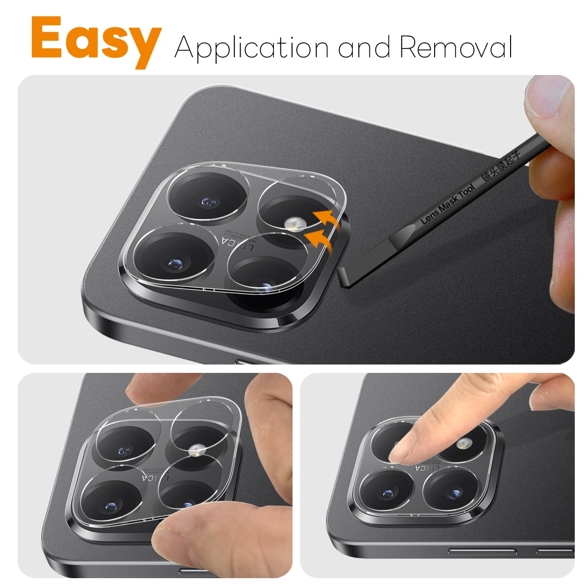 Panssarilasi Takakameroille Xiaomi 15T Pro (2-pack)