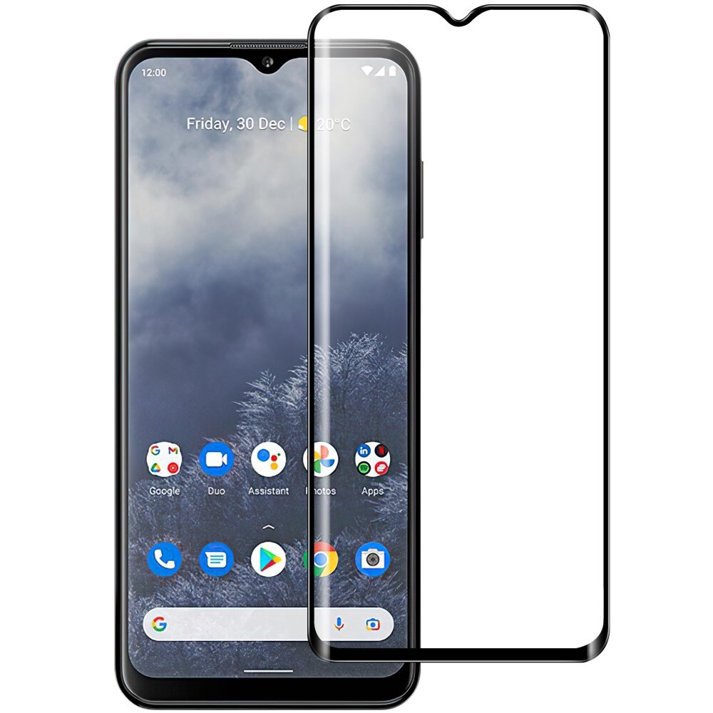 Koko Näytön Panssarilasi Nokia G60 musta